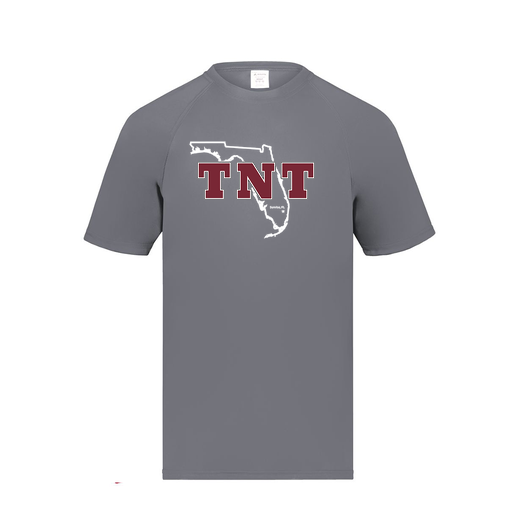 [2790.059.S-LOGO2] Men's Smooth Sport T-Shirt (Adult S, Gray, Logo 2)