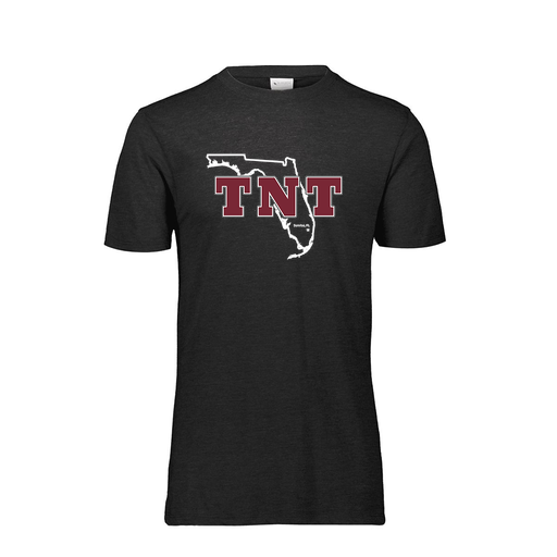 [FTSCUBBK-AS-LOGO2] Decker Men's Tri-Blend T-Shirt - Short Sleeve (Adult S, Black, Logo 2)