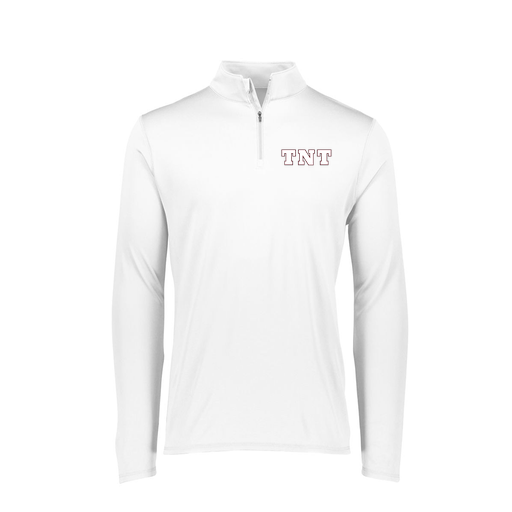 [FTLQFLWH-FAXS-LOGO3] Decker Women's Flex-Lite 1/4 Zip Shirt (Female Adult XS, White, Logo 3)