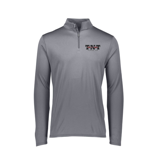 [FTLQFLGY-FAXS-LOGO1] Decker Women's Flex-Lite 1/4 Zip Shirt (Female Adult XS, Gray, Logo 1)