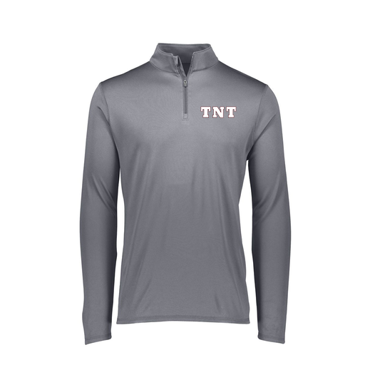 [FTLQFLGY-FAXS-LOGO3] Decker Women's Flex-Lite 1/4 Zip Shirt (Female Adult XS, Gray, Logo 3)