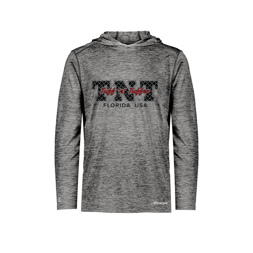 [FOLHCGBK-AS-LOGO1] Men's Charge Hoodie (Adult S, Black, Logo 1)