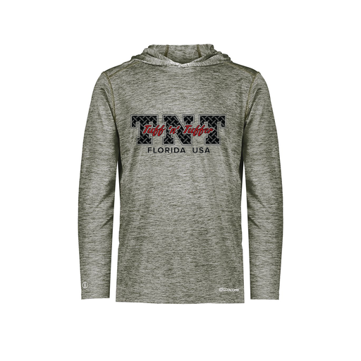 [FOLHCGGY-AS-LOGO1] Decker Men's Charge Hoodie (Adult S, Gray, Logo 1)