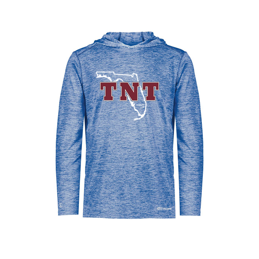 [FOLHCGRY-YS-LOGO2] Decker Youth Charge Hoodie (Youth S, Royal, Logo 2)