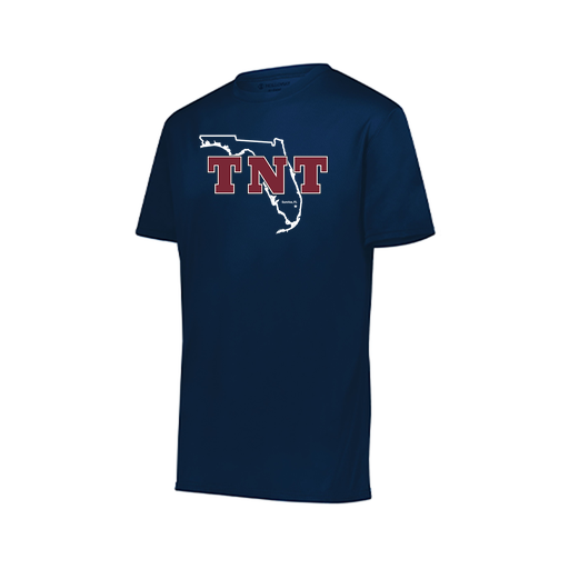 [222818.065.S-LOGO2] Men's Movement Dri Fit Shirt (Adult S, Navy, Logo 2)