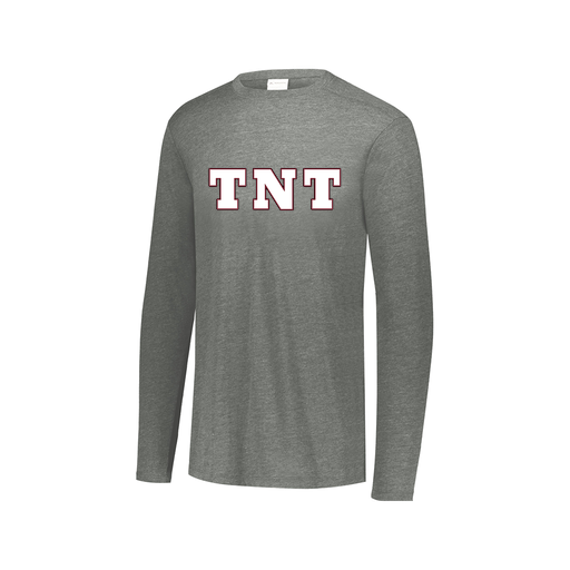 [3075.013.XS-LOGO3] Men's LS Ultra-blend T-Shirt (Adult XS, Gray, Logo 3)